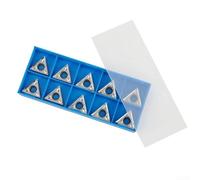 Oniissy TCGT16T302-AK H01 Insertos indexables de carburo para torneado de aluminio, cortador TCGT32.50.5 con alta resistencia al desgaste y control de viruta para ejes automotrices