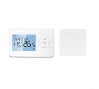 Oniissy Termostato inteligente WIFI para Tuya, modo automático manual, calefacción de agua caliente de caldera de gas, receptor AC220V, inalámbrico 2.4G 6 modos de programación