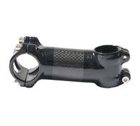 Oniissy Vástago de manillar de bicicleta de carretera de carbono de aluminio 6/17° para bicicletas de montaña y carretera, diámetro de abrazadera de 31,8 mm, longitud de 60-120 mm, vástago forjado de