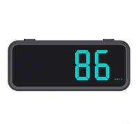 Oniissy Velocímetro digital GPS HUD Head Up, con brújula para proyección de parabrisas de coche, montaje de medición de velocidad real (soporte automotriz)