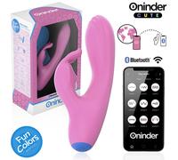 ONINDER CUTE Love Bunny - Vibrador para punto G y clítoris con control por app