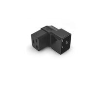 oniroview Adaptador de corriente tripolar ángulo IEC320 enchufe C19 macho C20