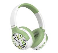 ONITOON Auriculares infantiles con cancelación activa de ruido, 60 horas de reproducción, 80 dB de volumen seguro, carga rápida USB C, Bluetooth 5.4, auriculares inalámbricos para iPad/avión/tableta