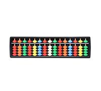 OnIUeZky 1pc Abacus Chino 15 dígitos Abacus matemática soroban Herramienta de cálculo de matemáticas Infantiles para niños calculadores y educación matemática aritmética