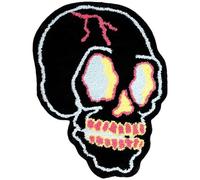 OnIUeZky Skull Rug Non-Slip Halloween Gothic Rugs 24x35 Inch Horror Witchy Skull Area Rug Black Goth Bath Mat for Living Room Bedroom Halloween Decor