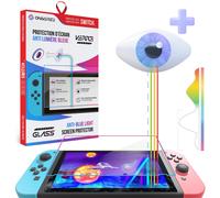Oniverse Displaybeschermfolie Switch, gehard glas tegen blauw (Nintendo Switch)