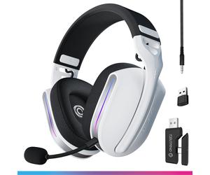 Oniverse Draadloze gaming-hoofdtelefoon, compatibel met PS5, PS4, Swi (Nintendo)