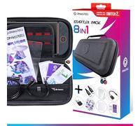 Oniverse Estuche Switch 2 Starter Kit 8 en 1 - Funda de transporte, protector de pantalla compatible con Nintendo Switch 2, cable USB-C y adaptador, divisor de audio, kit de limpieza