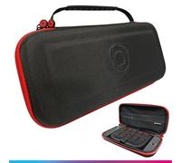 Oniverse Funda Protectora compatible con Nintendo Switch 2 - Estuche rígido impermeable con asa, interior acolchado, espacios para cartuchos, malla de almacenamiento