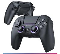 Oniverse Mando inalámbrico para PS5/PC/Steam Deck - Starion - Joysticks y gatillos con tecnología Hall Effect, Paletas macro programables, Gatillos L4/R4, Panel táctil, Bluetooth/USB-C - Black