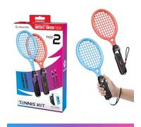Oniverse Pack de 2 raquetas de tenis para Nintendo Switch 2 / Switch/OLED - Juegos deportivos compatibles con Mario Tennis Fever, Switch Sports, accesorios para Joy-Con y correas ajustables