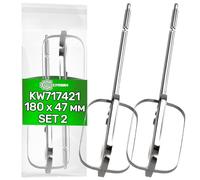 ONIX TECH 2 Piezas Varillas para Batidora de Mano KW717421 para Kenwood
