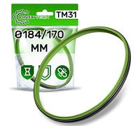 ONIX TECH Junta Tapa para Thermomix TM31 con Diámetro Ø 184/170 mm para Vorwerk Robot de Cocina - Garantía de 5 Años