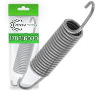 ONIX TECH Muelle de Puerta de Lavavajillas 121 mm Ø 19 mm con Código Original 1783160300 para Beko para Altus para Amica para Arcelik para Blomberg para Continental Edison - Garantía de 5 Años