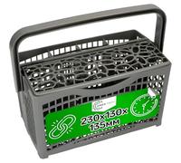 ONIX TECH Universal Cesta Cubiertos Lavavajillas 230x130x135 mm Compatible con la Mayoría de Marcas - Garantía 5 Años