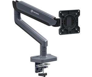 ONKRON Brazo Monitor 17-45 Pulgadas, hasta 15 kg, VESA 75x75-100x100 mm, Soporte Monitor Escritorio Articulado, Giratorio e Inclinable, Soporte Pantalla Ordenador Profesional, Grafito G95-G