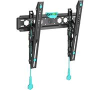 ONKRON Colgador Television Pared de 32 a 70 Pulgadas - Brazo TV Universal con Peso de hasta 60 kg - Sujecion Televisor a Muro con VESA 75x75 - 400x400 mm/Soporte TV Pared Inclinable TM5-B Negro