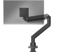 ONKRON Brazo Monitor 17-57 Pulgadas, Carga hasta 27 kg, Soporte Monitor Escritorio VESA 75x75-200x200 mm, Brazo para Monitores Grandes con Inclinación y Giro, Soporte Pantalla Ordenador Negro G130-B