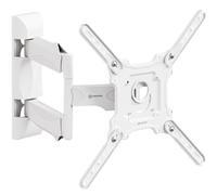 Onkron M4-W Soporte TV Pared Brazo Inclinable y Giratorio 32 A 65" Hasta 35Kg Vesa 400x400 Blanco