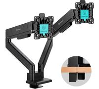 ONKRON Soporte Doble Monitor Mesa 13-45", 15 kg (x2) VESA 100x100 G200-B
