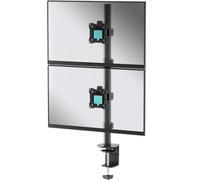 Soporte de monitor dual ONKRON para 13-34", hasta 8 kg, VESA 75x75/100x100, D...