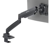 ONKRON Brazo Monitor 13-32 Pulgadas, Carga 2-10 kg, VESA 75x75-100x100 mm, Soporte Monitor Escritorio Regulable en Altura, Soporte Pantalla Ordenador Inclinable y Giratorio, Sobremesa, Negro G80-B
