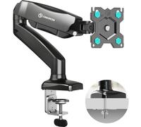 ONKRON Soporte Monitor Escritorio 13-32 Pulgadas, 8 kg, Brazo para Monitor VESA 75x75-100x100 mm, Soporte Pantalla Ordenador Inclinable y Giratorio, Muelle de Gas, para Oficina y Gaming, Negro G80-B