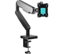 ONKRON Soporte Monitor Escritorio 13-32 Pulgadas, hasta 9 kg, VESA 75x75-100x100 mm, Brazo Monitor Articulado, Giratorio 360°, Colgador para Pantalla PC Inclinable, Sobremesa, Universal, Negro G50-B