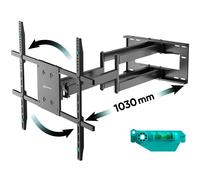 ONKRON Soporte Pared TV Brazo Largo 42-110" Hasta 100 kg VESA 800x600 M8 Negro