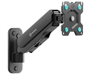 ONKRON Soporte Television de 13 a 34 Pulgadas - Sujeción TV Universal con Peso de hasta 8 kg - Soporte Television Pared con MAX VESA 100x100 / Colgar TV Pared Inclinable y Giratorio G120-B Negro