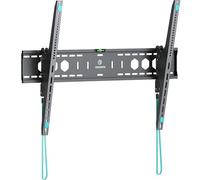 ONKRON Soporte TV Pared 60-110 Pulgadas, hasta 120 kg, Colgador para Television con VESA 200x200-900x600 mm, Brazo para Televisor Inclinable, Soporte Pared TV Universal, con Inclinación Negro UT12