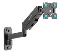 ONKRON Soporte TV Pared de 13 a 34 Pulgadas - Colgador Television Pared con Carga de hasta 8 kg - Soporte Televisión Universal en Color Negro con máx VESA 100x100 mm - Brazo TV Giratorio G150-B
