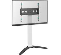 ONKRON Soporte TV Pie 26 - 65", Pie para Television con Altura Regulable, Carga de hasta 35 kg, Pedestal TV Universal con VESA 100x100-400x400 mm, Soporte Television Blanco TS1140-W