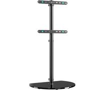 Onkron Soporte Tv Pie De 30 A 60 Pulgadas, Pie Television Universal Con Peso De Hasta 41 Kg, Vesa 100x100 - 400x400 Mm, Soporte Para Televisión, Base Para Tv Giratorio, Color Negro Ts5060-b