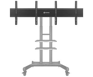ONKRON Supporto Doppio VESA per schermi LCD LED OLED 4K Flat Curvi da 40-65 pollici Fino a 44,9 kg ciascuno - Adattatore Doppio schermo per Mobile TV Stand TS1881 VESA compatibile Fino a 600x400