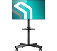 ONKRON TV Soporte enrollable para 23-60 pulgadas, hasta 40 kg, altura ajustab...