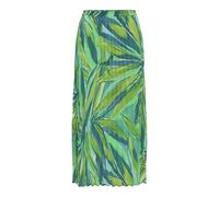 Onlalma Life Poly Plisse Skirt AOP, Kiwi, 42