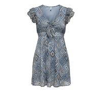Onlasta Life S/S Peekaboo Dress WVN, Tejido Vaquero., M