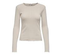 ONLCARLOTTA L/S Top JRS, Piedra Pumice., XL