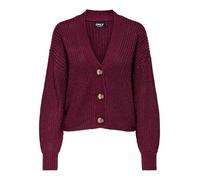 ONLY Knitted Cardigan ONLCAROL Knitted Cardigan Cabernet M Cabernet M
