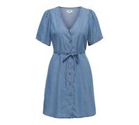 Onlevida-BEA S/S Short Dress DNM Qyt
