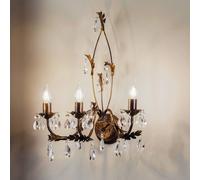 ONLI Aplique de pared Teresa como lámpara de araña, 3 luces True