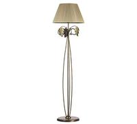 ONLI Lámpara de pie de Roble, Bronce, Piantana