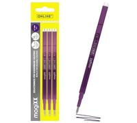 Online 3 recambios borrables I Compatible con Pilot Frixion, magiXX I Lila 0,7 mm grosor de trazo I Recambio para bolígrafo de gel borrable I Recarga para bolígrafo de ti