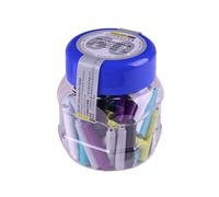 ONLINE 60 cartuchos de tinta estándar de tinta universal de colores compatibles con todas las plumas estándar estándar, cartuchos de repuesto para pluma estilográfica y bolígrafo, 60 unidades, color