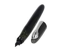 Online Air Stardust - Pluma estilográfica de alta calidad con diseño triangular ergonómico, pluma de iridio, ancho M, rellenable: cartucho combinado o cartuchos estándar, incluye cartucho de tinta