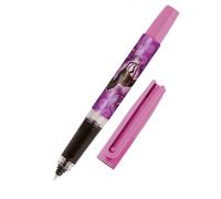 Online Bachelor Design - Bolígrafo roller para diestros y zurdos, mango ergonómico, cartucho de tinta estándar, color azul