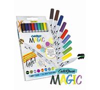 Online Calli.Brush Magic - Lápices mágicos con cambio de color, 9 rotuladores de colores con punta de pincel y caligrafía + 1 lápiz mágico para los amantes de la creatividad, juego de escritura a mano