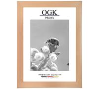 Online-GalleryKing Marco de fotos de 62 x 82 cm, hecho a mano, multiuso, color haya con cristal acrílico no reflectante, barra de marco de 35 mm de ancho