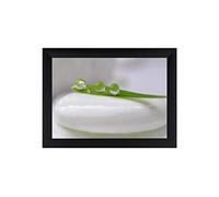 Online-GalleryKing Marco de fotos de madera 62 x 48 cm en negro mate | foto | póster | rompecabezas | galería | marco